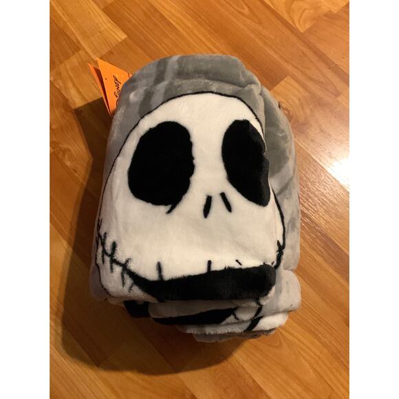 The Nightmare Before Christmas Jack‎ Plush Throw - Picture 1 of 3